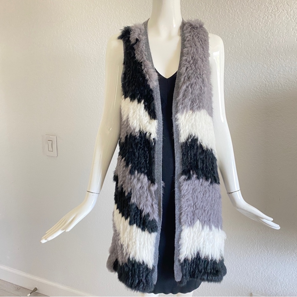 Carherine cashmere fur sweater